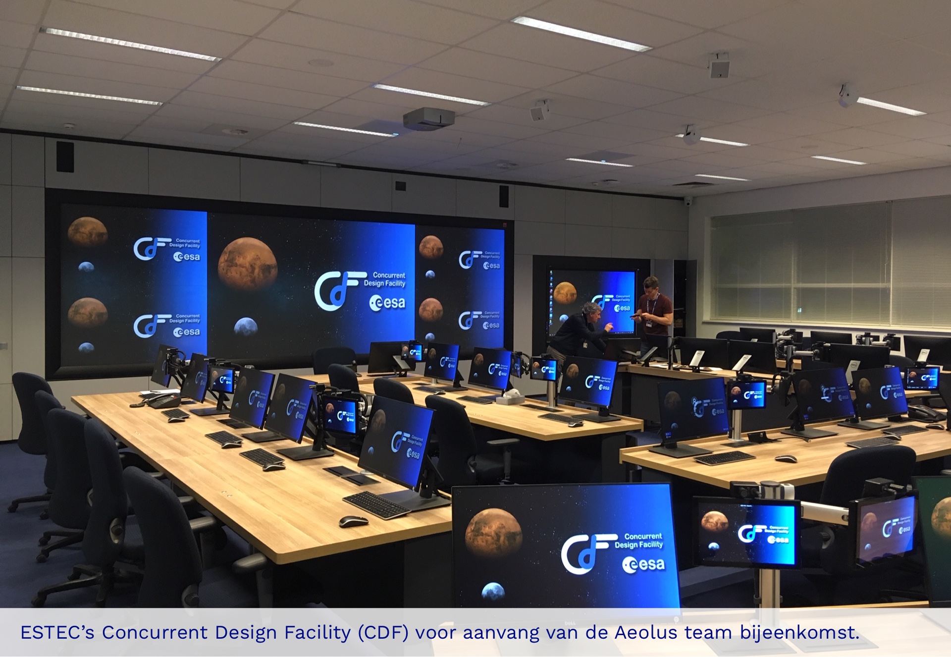 Foto: ESTEC's Concurrent Design Facility (CDF)