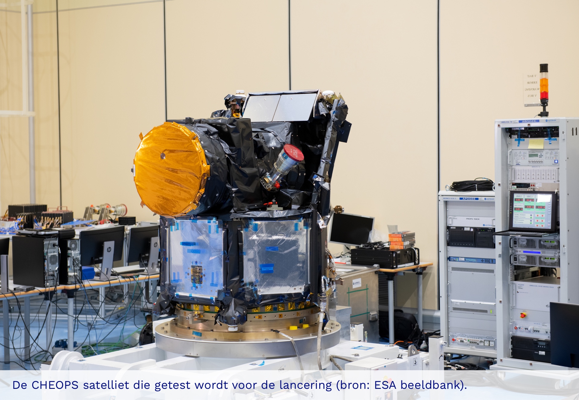 Foto: ESA's Cheops satelliet